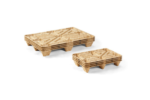 Miscanthus pallets