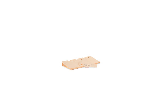 Kartonnen labels kraftpapier